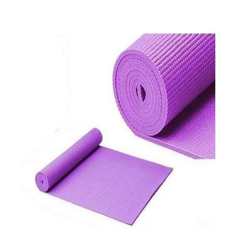 瑜珈蓆, 瑜伽墊, 24 x 68吋, 厚7mm, 紫色
