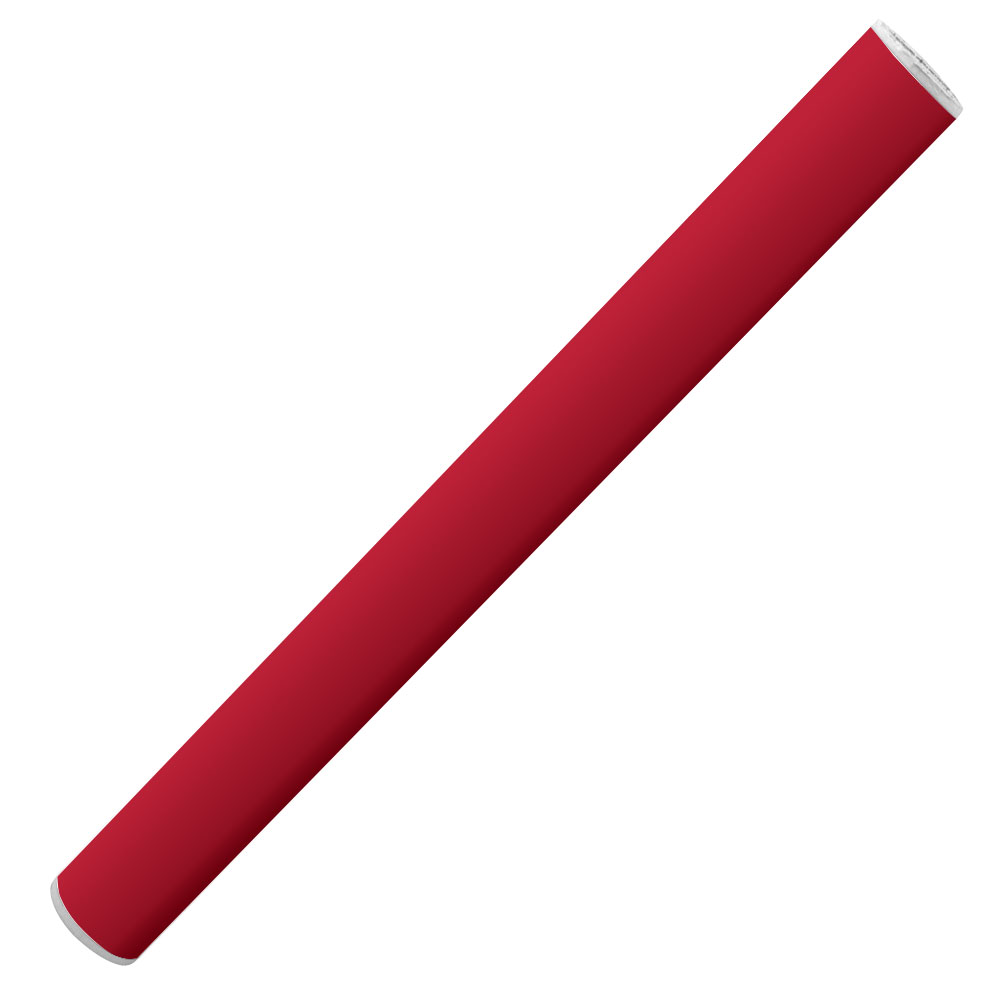 OfficeOx 5008 多用途即時貼紙 膠質卷裝, 45cm x 11m, 深紅色