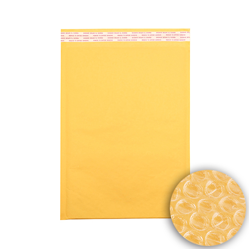 OfficeOx 30128x10 牛皮氣珠公文袋/信封, 橙黃色, 外計 30 x 40cm, 10個裝