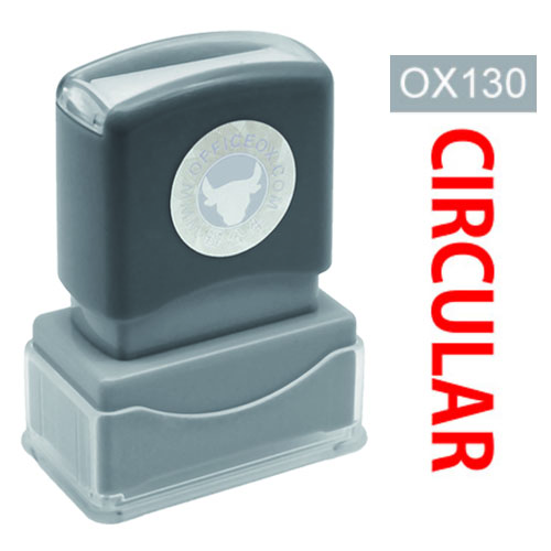 OfficeOx OX130 原子印章 - CIRCULAR