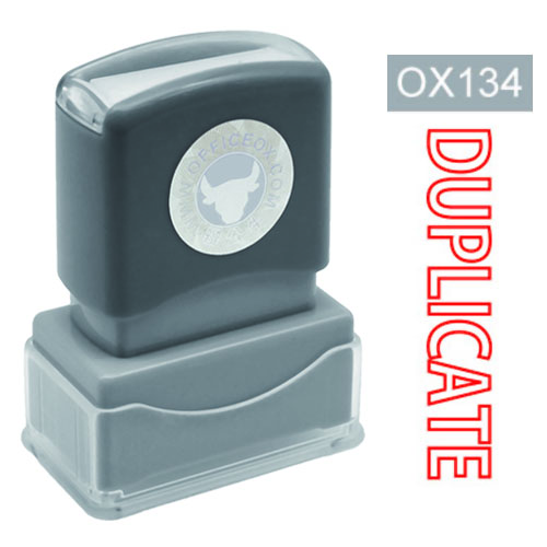 OfficeOx OX134 原子印章 - DUPLICATE