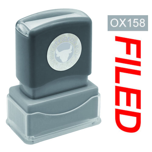 OfficeOx OX158 原子印章 - FILED