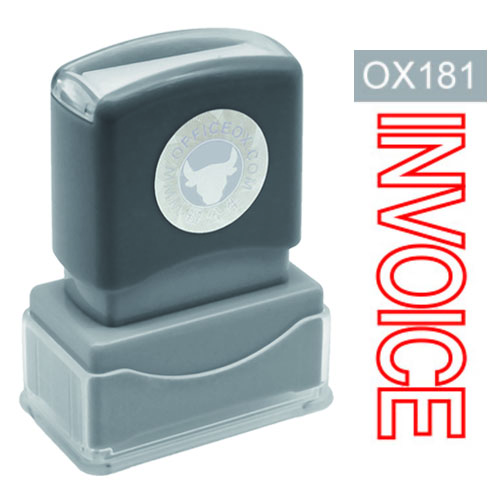 OfficeOx OX181 原子印章 - INVOICE