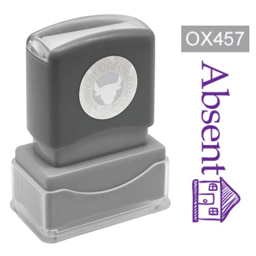 OfficeOx OX457 原子印章 - Absent 