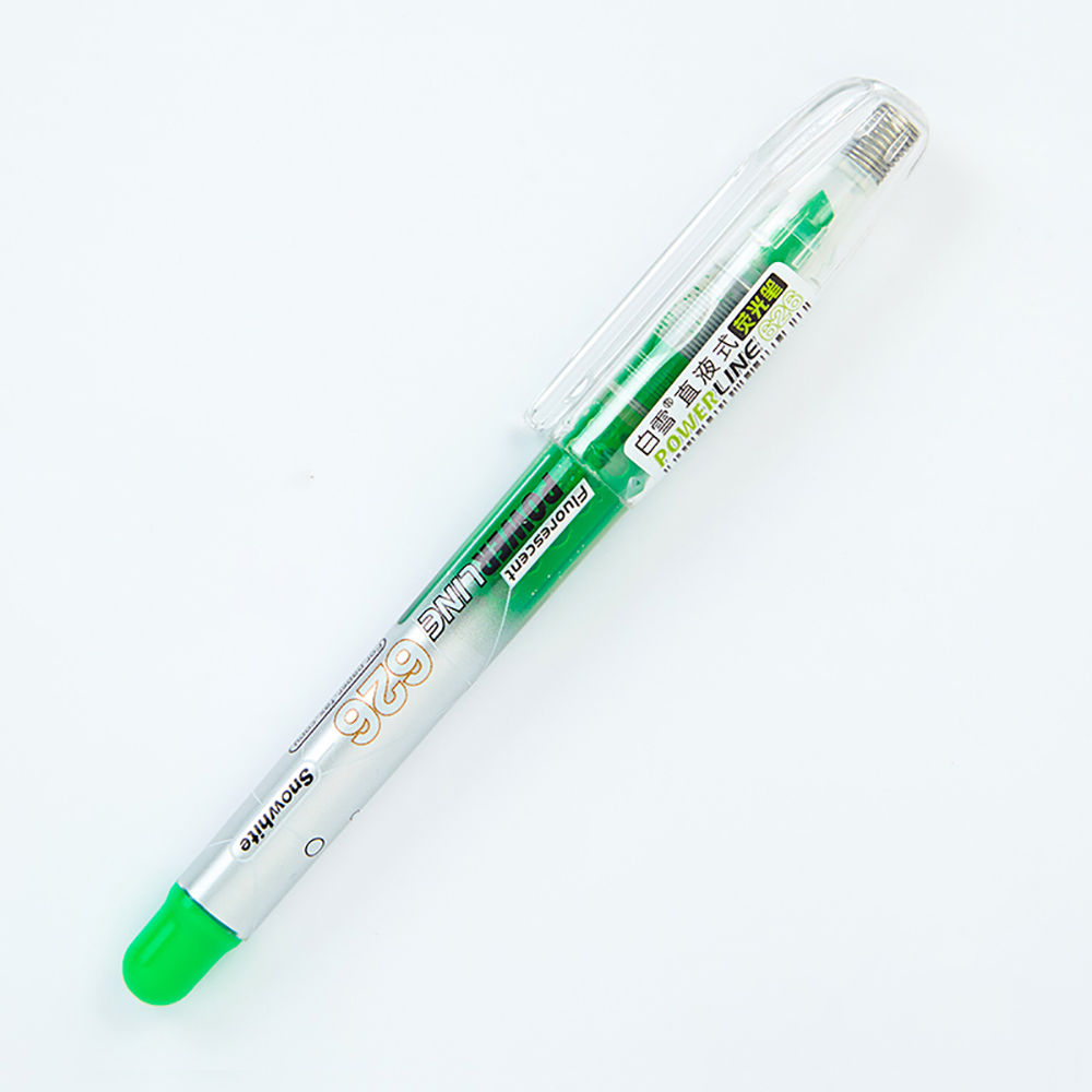 [清貨特價]SNOWHITE POWERLINE 626 螢光筆,綠色
