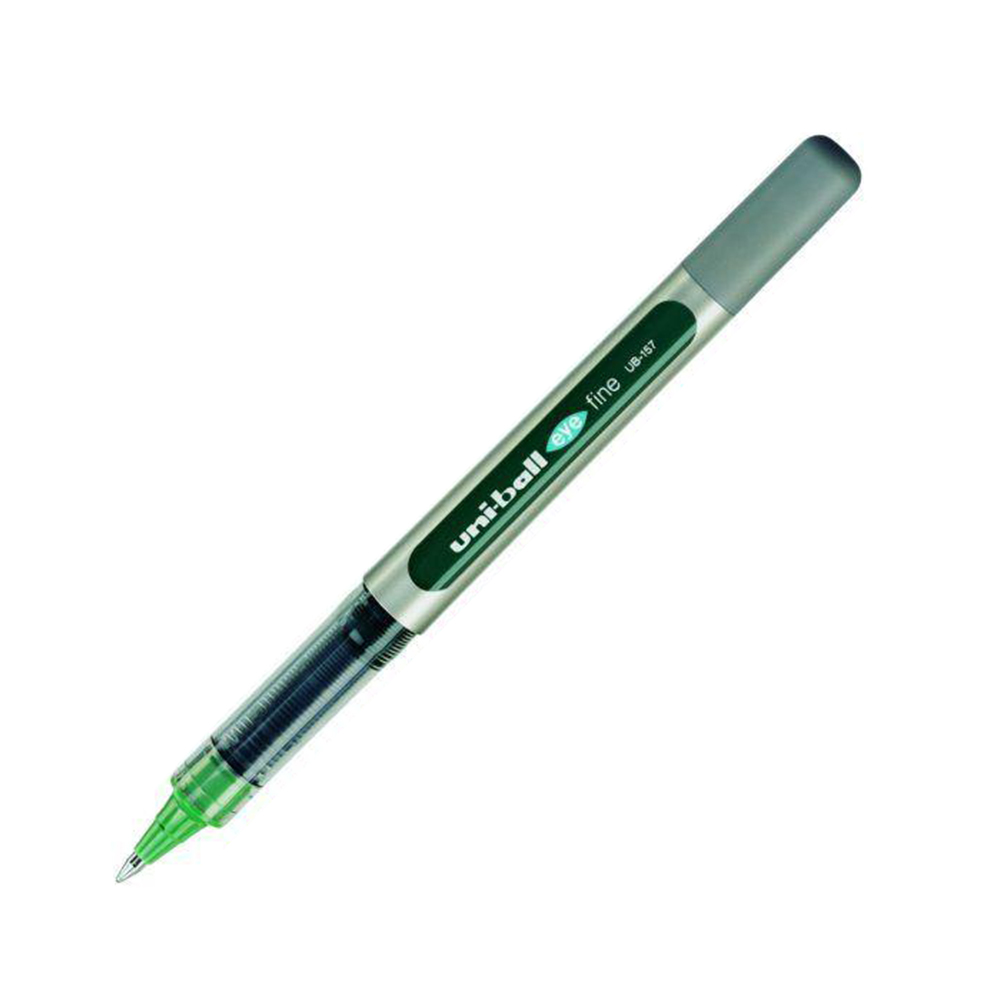 [清貨特價] uni-ball EYE FINE UB-157 啫喱筆,綠色