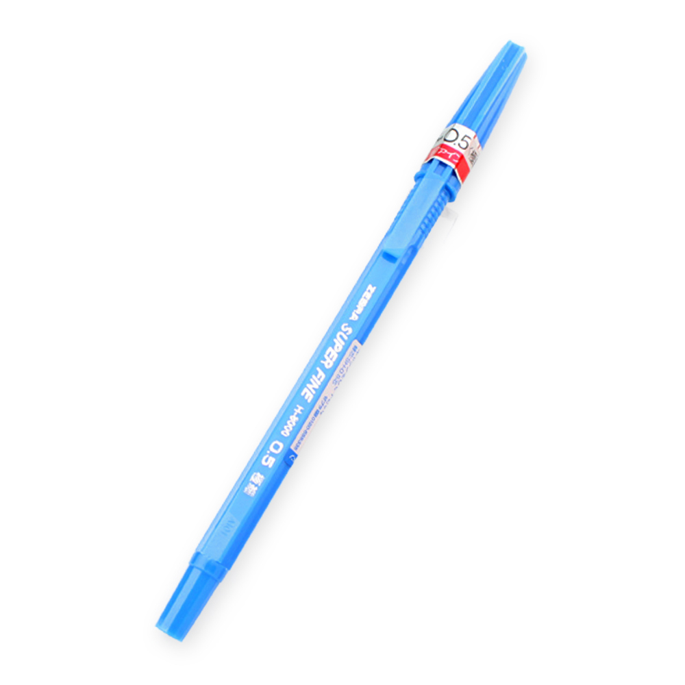 [清貨特價] ZEBRA H-8000 原子筆,SUPER FINE,0.5mm,藍色
