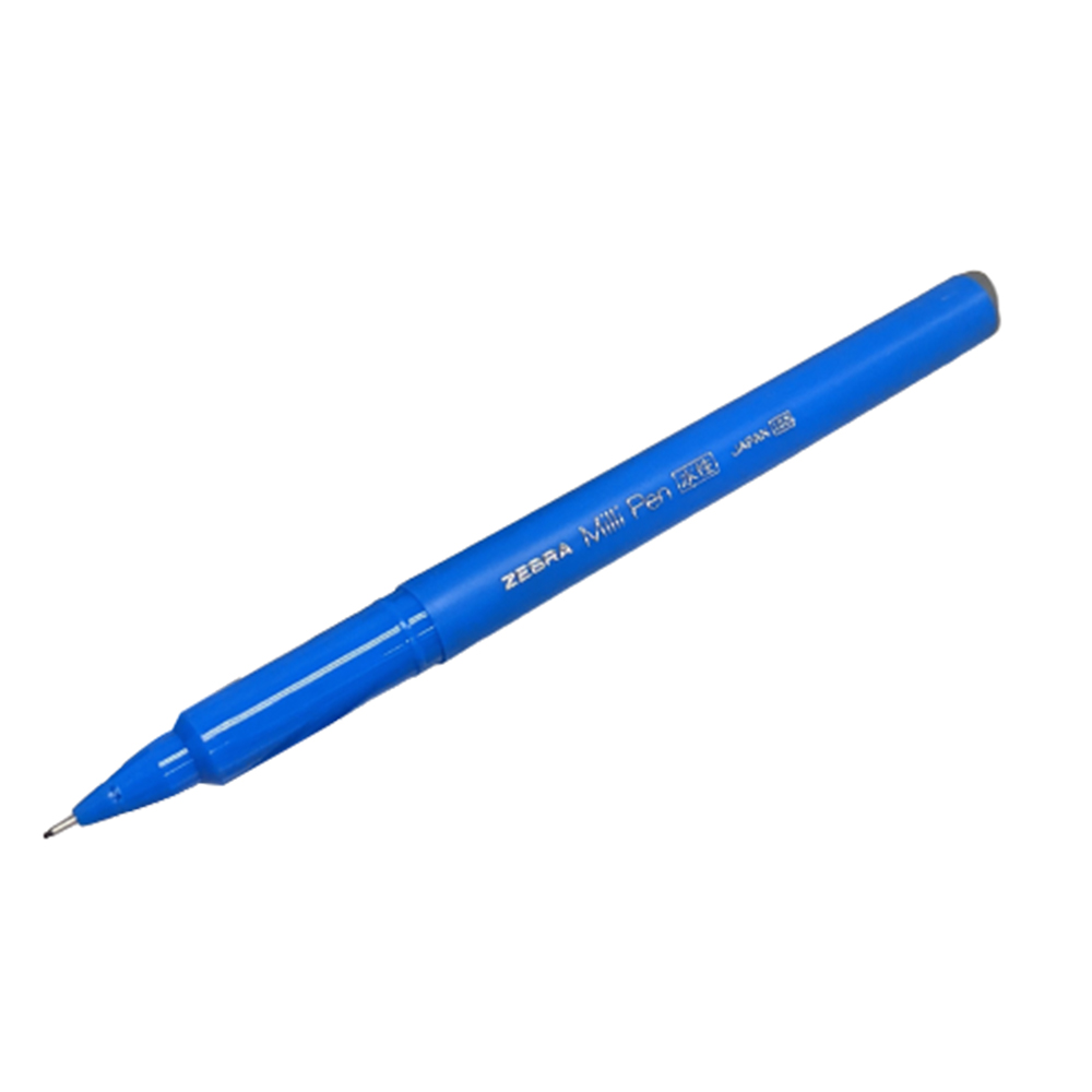 [清貨特價] ZEBRA MWS-102 水筆,極細02,青色