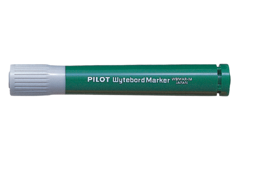 PILOT Wytebord Marker WBMAR-M 白板筆 - 綠色, 膠筆桿, 日本製造