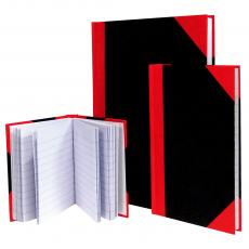 紅船牌 F451M RB1110 單行硬皮簿 - 8x13吋, 100頁(本) 