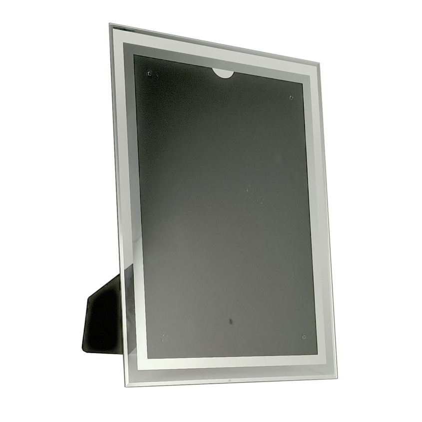 OfficeOx 10034 玻璃相框 - 7吋, 12.7 x 17.8cm, 銀色鏡面 