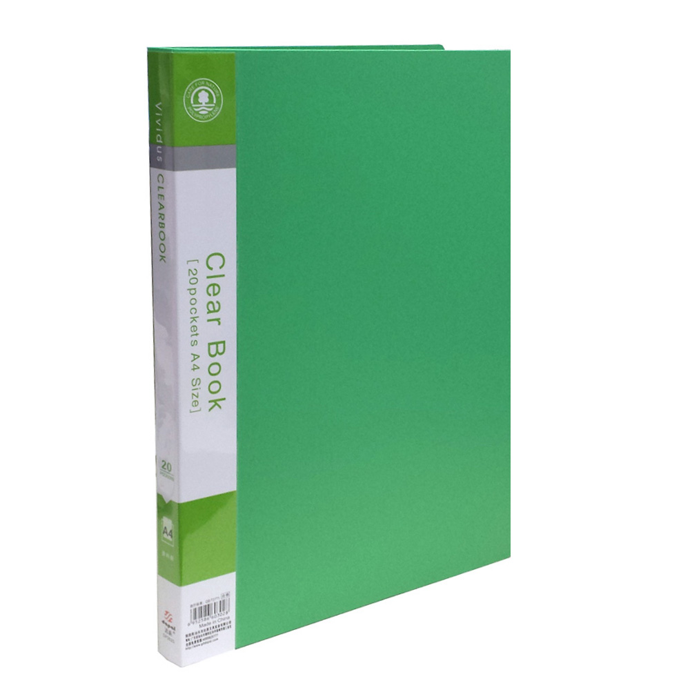 Dapai DP2620 資料簿, A4, 20頁, 綠色實色