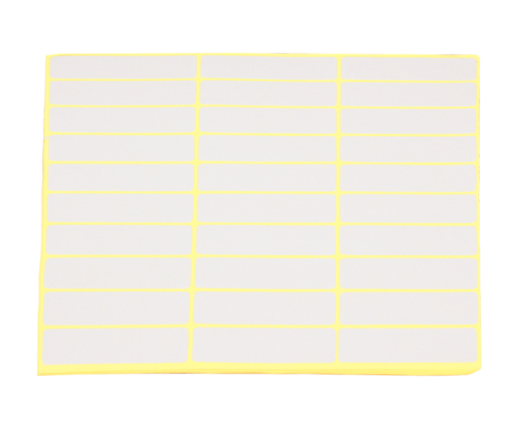 JIN Labels 247 白色標籤貼紙, 14 x 53mm, 15張/包