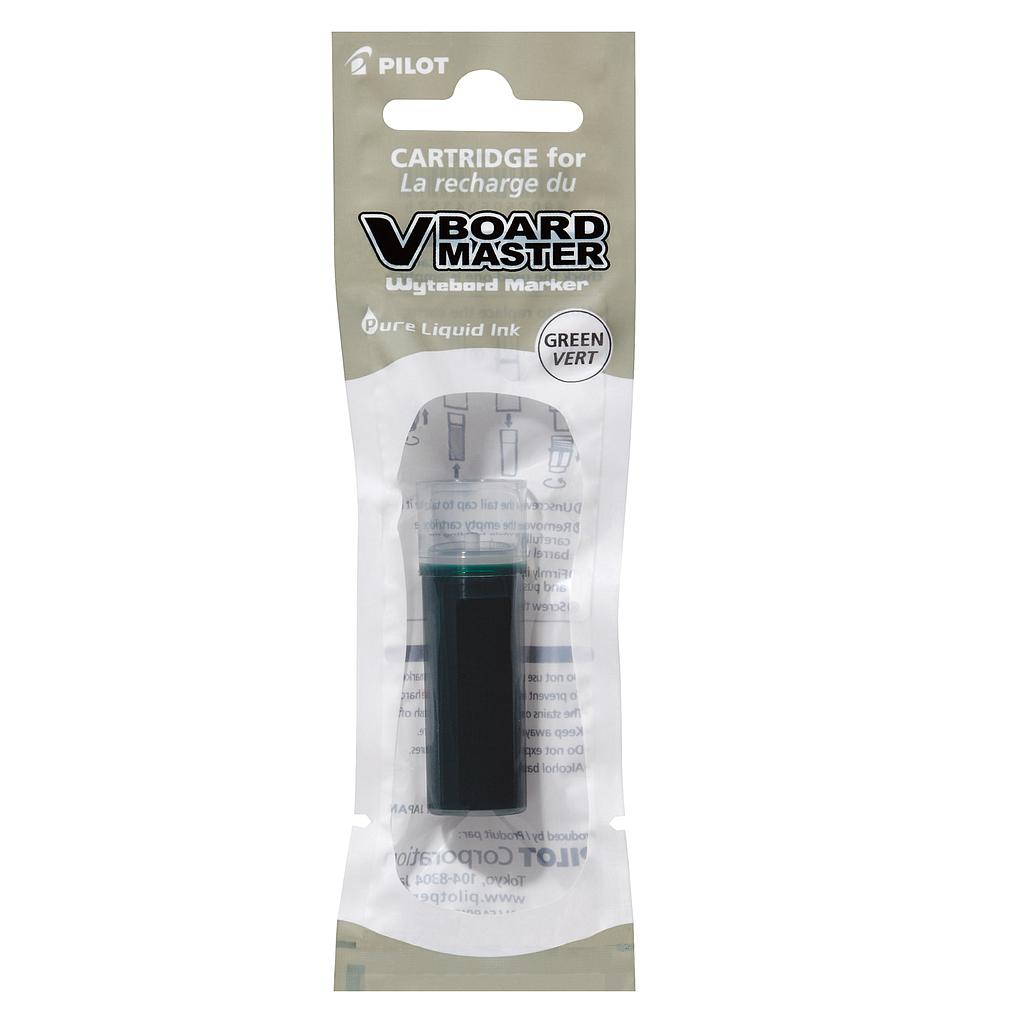 PILOT V Board Master WBS-VBM 墨芯/白板筆替芯 - 綠色, WBMA-VBM-M用, 日本製造