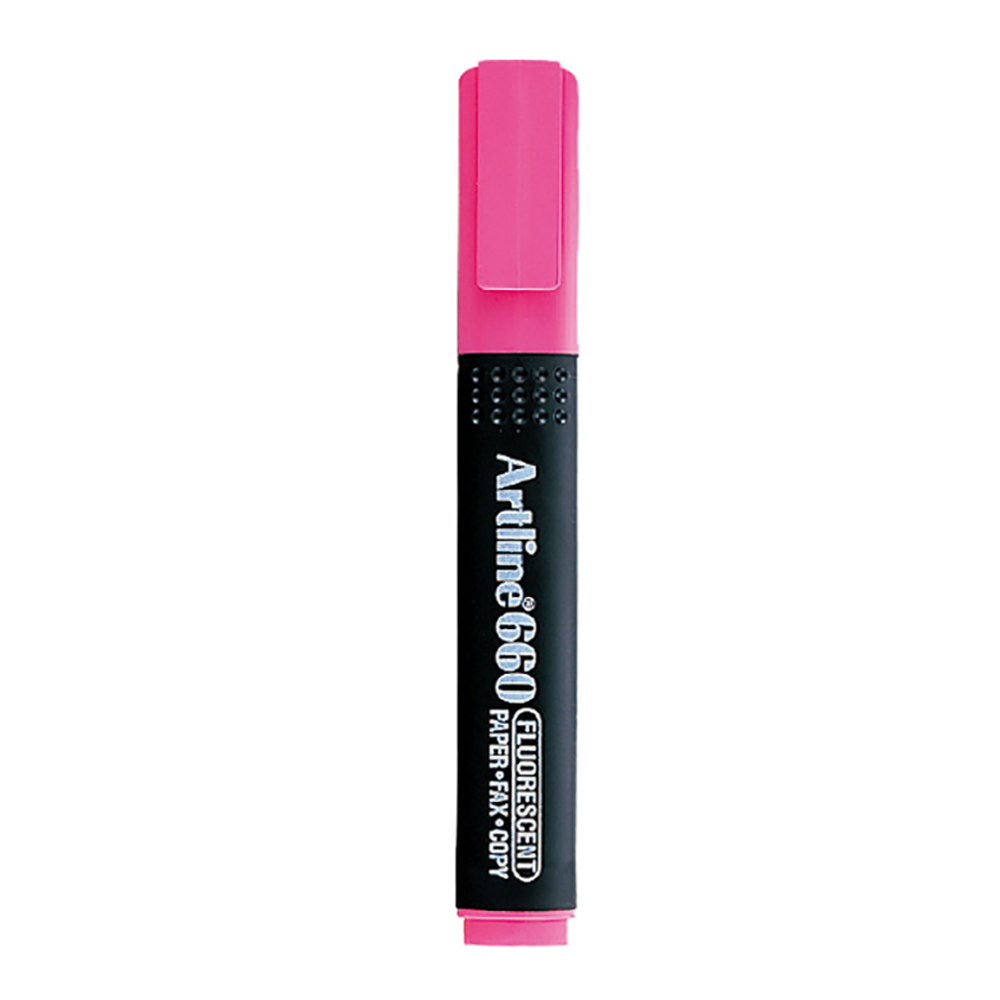 [清貨特價] ARTLINE EK660 螢光筆,PINK
