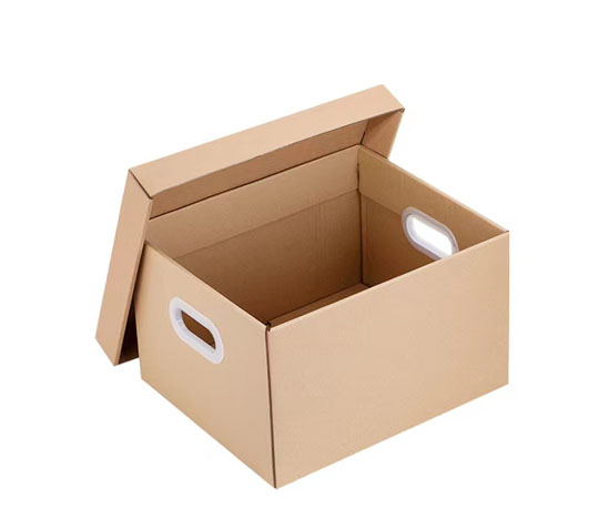 OfficeOx 60097 天地蓋文件紙箱 43(L)x31(W)x24(H)cm，1捆裝(10個)