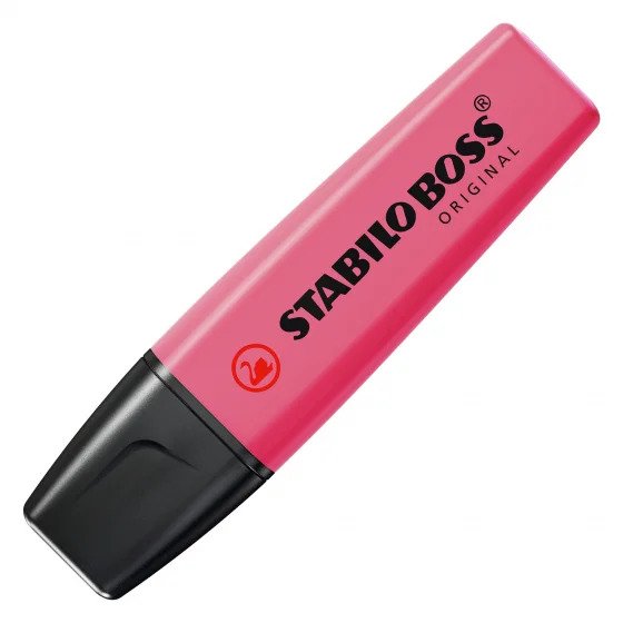 STABILO BOSS ORIGINAL 70/56 螢光筆 - 粉紅色, 德國製造