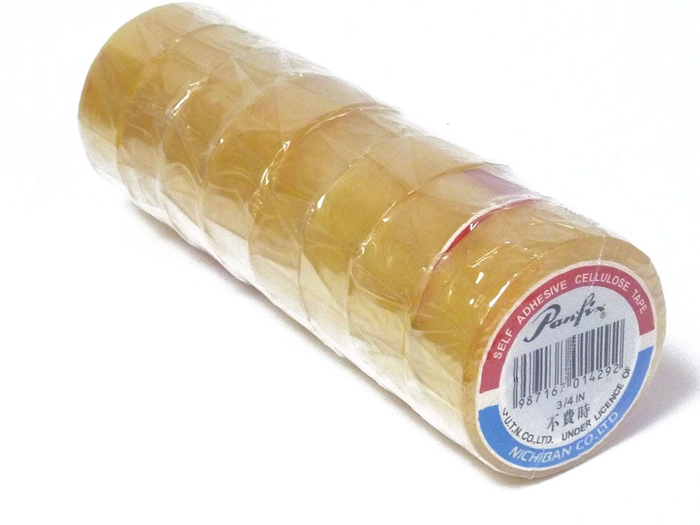 PANFIX 透明膠紙 - 0.75吋, 小裝, 25碼, 8卷(筒)