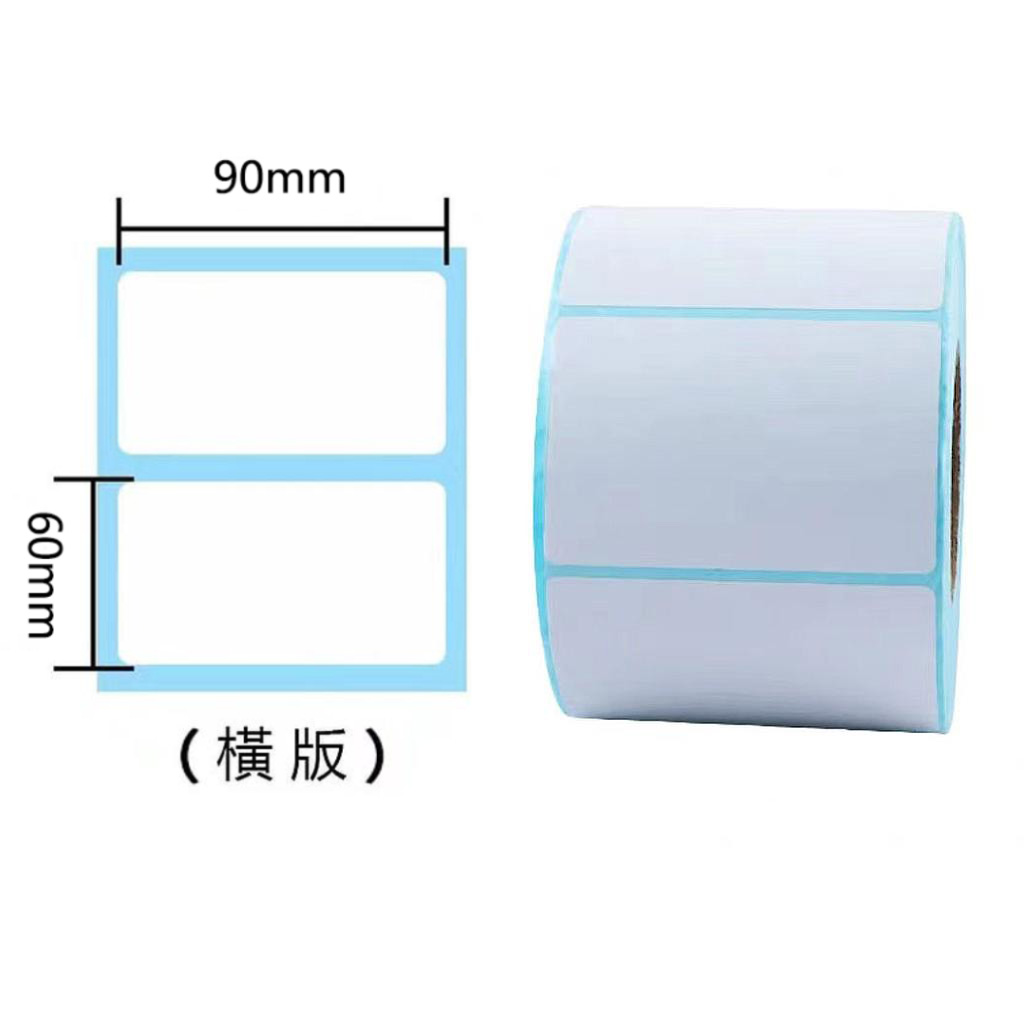 OfficeOx 60047 三防熱敏標籤貼紙/條碼紙, 貼紙尺寸 90 x 60mm 熱感機用, 1箱裝(24卷, 每卷850貼)