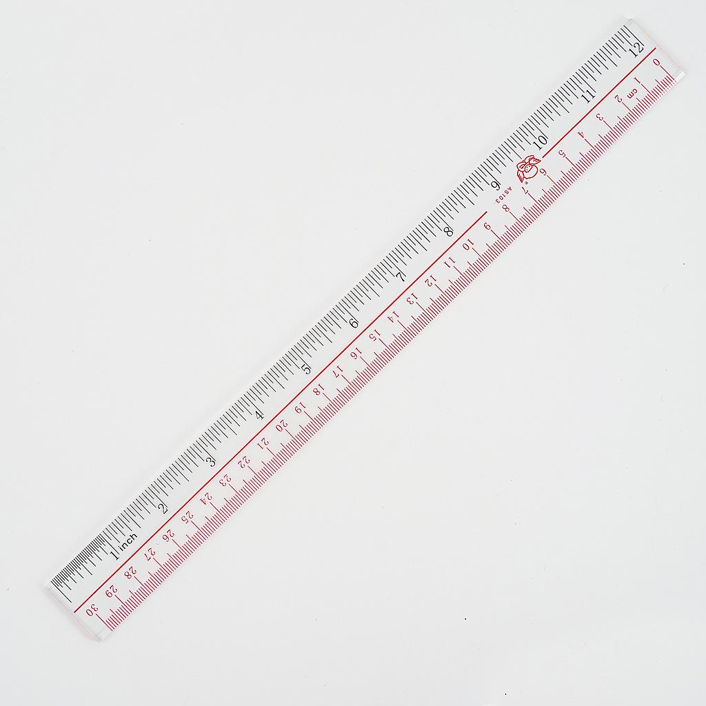 OfficeOx 88826 膠間尺，12吋