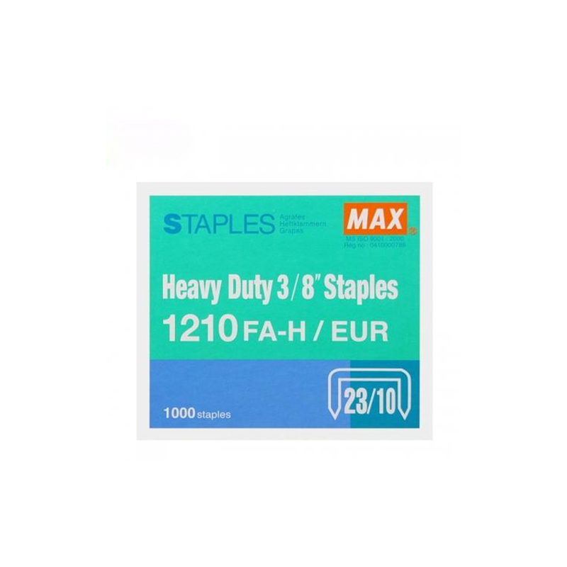 MAX 1210FA-H/ML (23/10) 釘書釘 1000粒裝