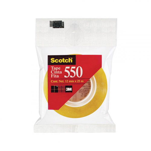 Scotch 3M 550 透明膠紙 0.75吋 25M（27y）