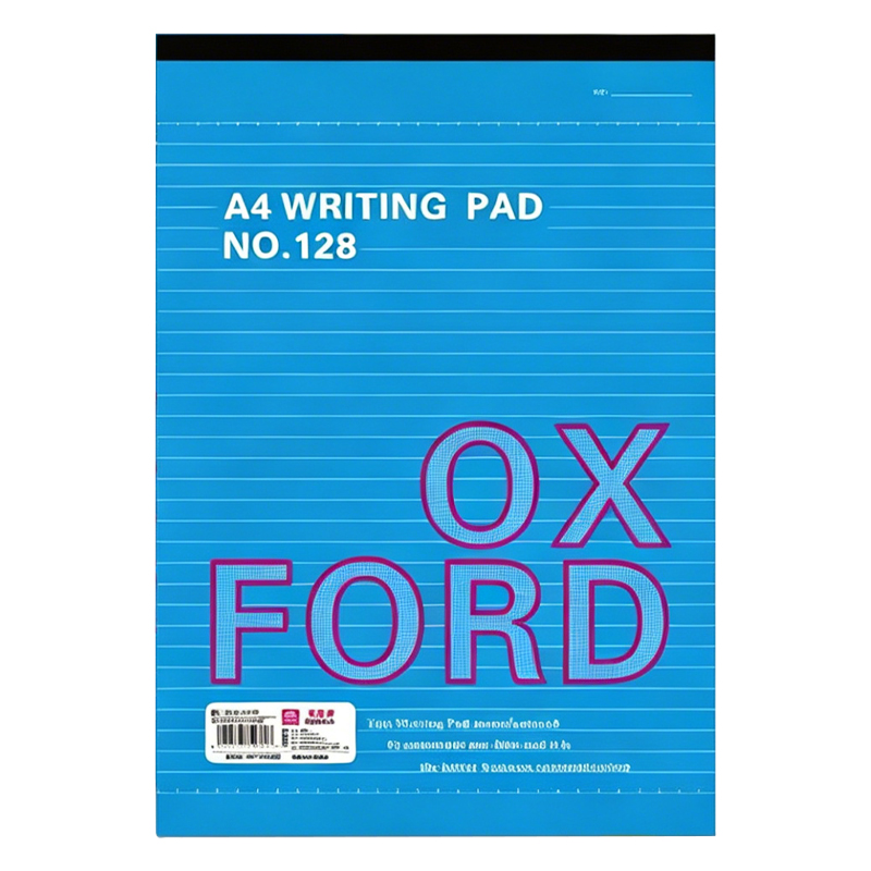單行簿 128 A4 橫行 writing pad                    
