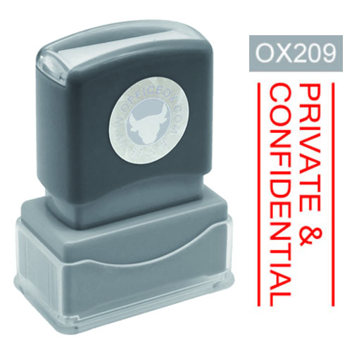 OfficeOx OX209 原子印章 - PRIVATE & CONFIDENTIAL