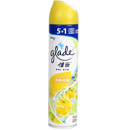 佳麗 Johnson 空氣清新噴霧, 檸檬, 320ml