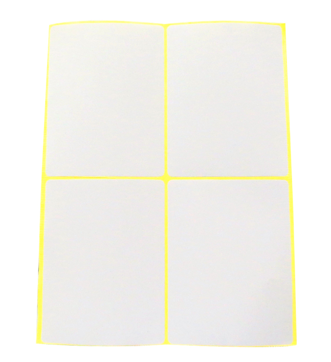 JIN Labels 231 白色標籤貼紙, 76 x 100mm, 15張/包