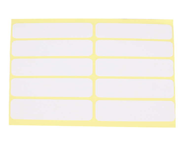 JIN Labels 238 白色標籤貼紙, 28 x 85mm, 15張/包