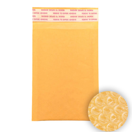 OfficeOx 3012x10 牛皮氣珠公文袋/信封, 橙黃色, 外計 11 x 15cm, 10個裝