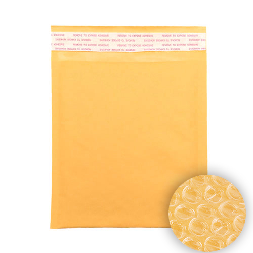 OfficeOx 3017x10 牛皮氣珠公文袋/信封, 橙黃色, 外計 14 x 16cm, 10個裝 