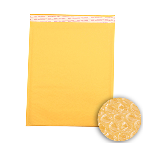 OfficeOx 30127x10 牛皮氣珠公文袋/信封, 橙黃色, 外計 29 x 36cm, 10個裝 