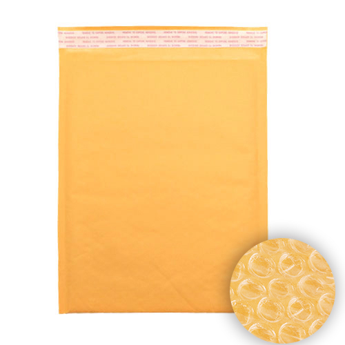 OfficeOx 30124x10 牛皮氣珠公文袋/信封, 橙黃色, 外計 25 x 30cm, 10個裝 