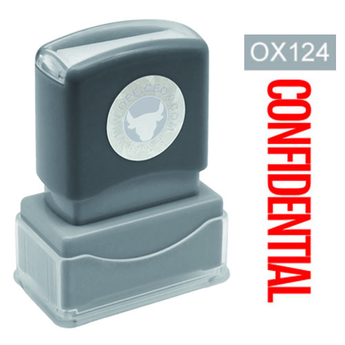 OfficeOx OX124 原子印章 - CONFIDENTIAL