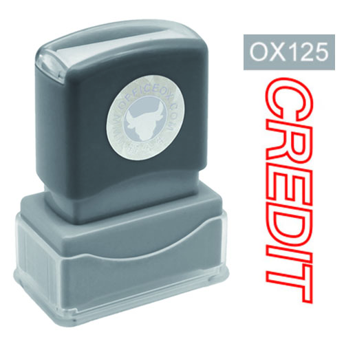 OfficeOx OX125 原子印章 - CREDIT