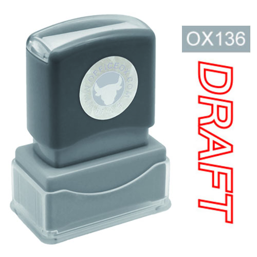 OfficeOx OX136 原子印章 - DRAFT