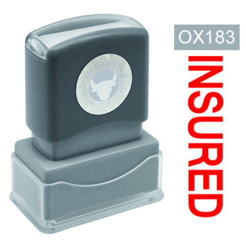 OfficeOx OX183 原子印章 - INSURED