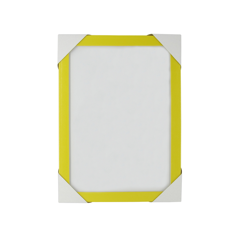 OfficeOx 80012 相框/相架, A4/A3, 合成材質框, Acrylic面, 黃色, 可橫放/直放