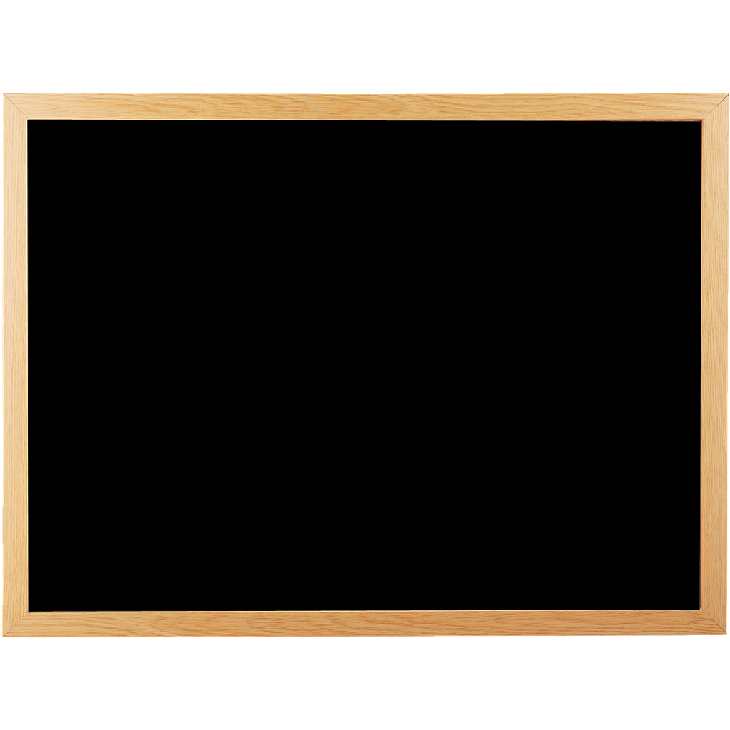 OfficeOx 9024黑板, 木邊, 45 x 60cm  