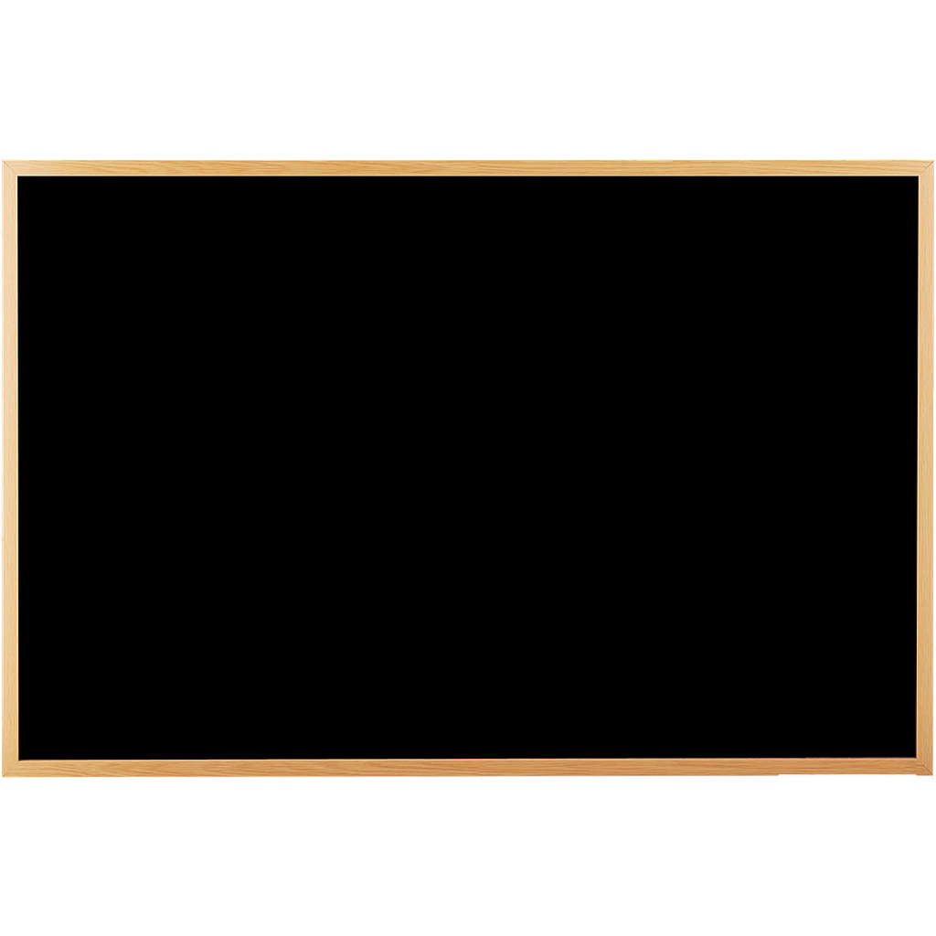 OfficeOx 90222 黑板, 木邊, 120 x 180cm
