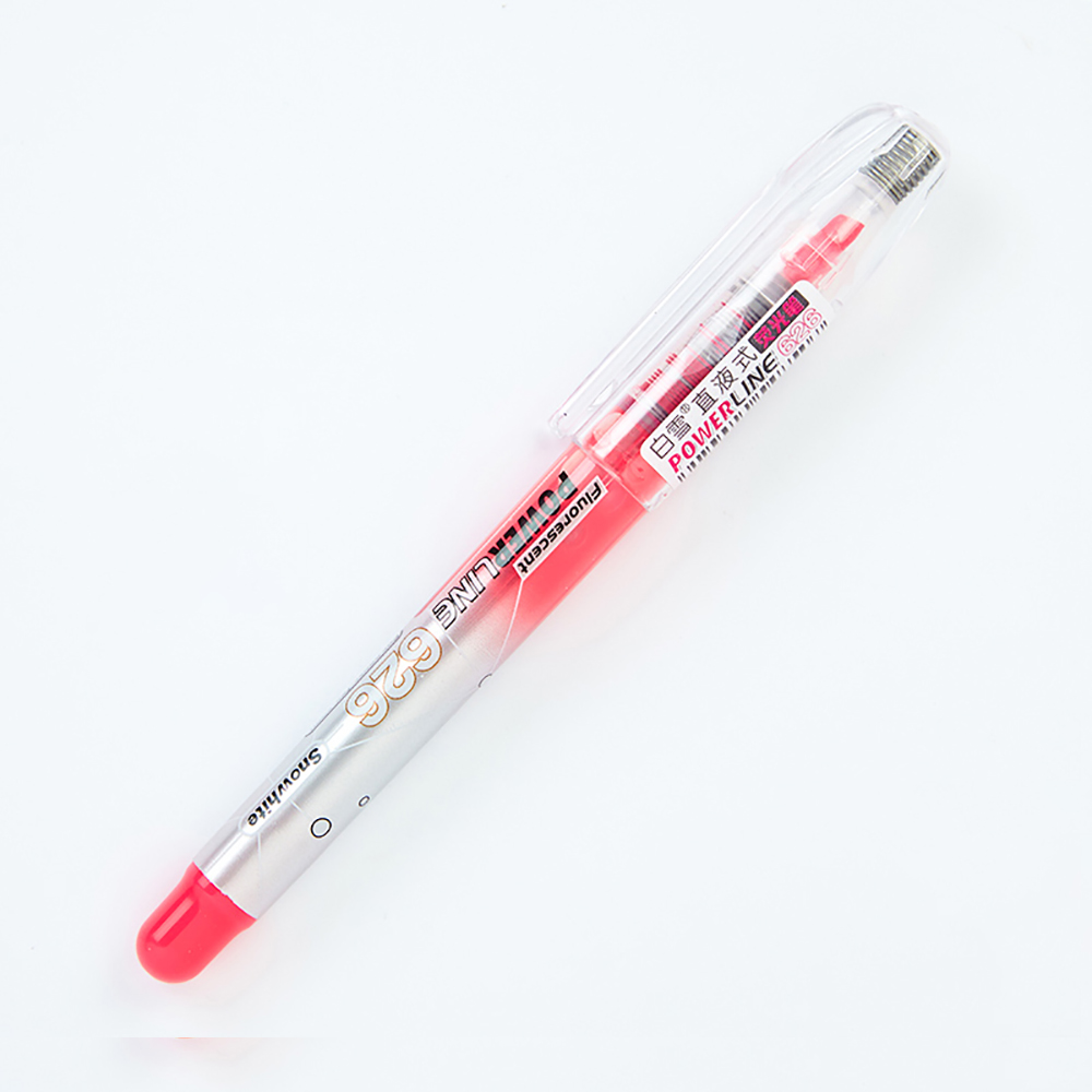 [清貨特價] SNOWHITE POWERLINE 626 螢光筆,粉紅色