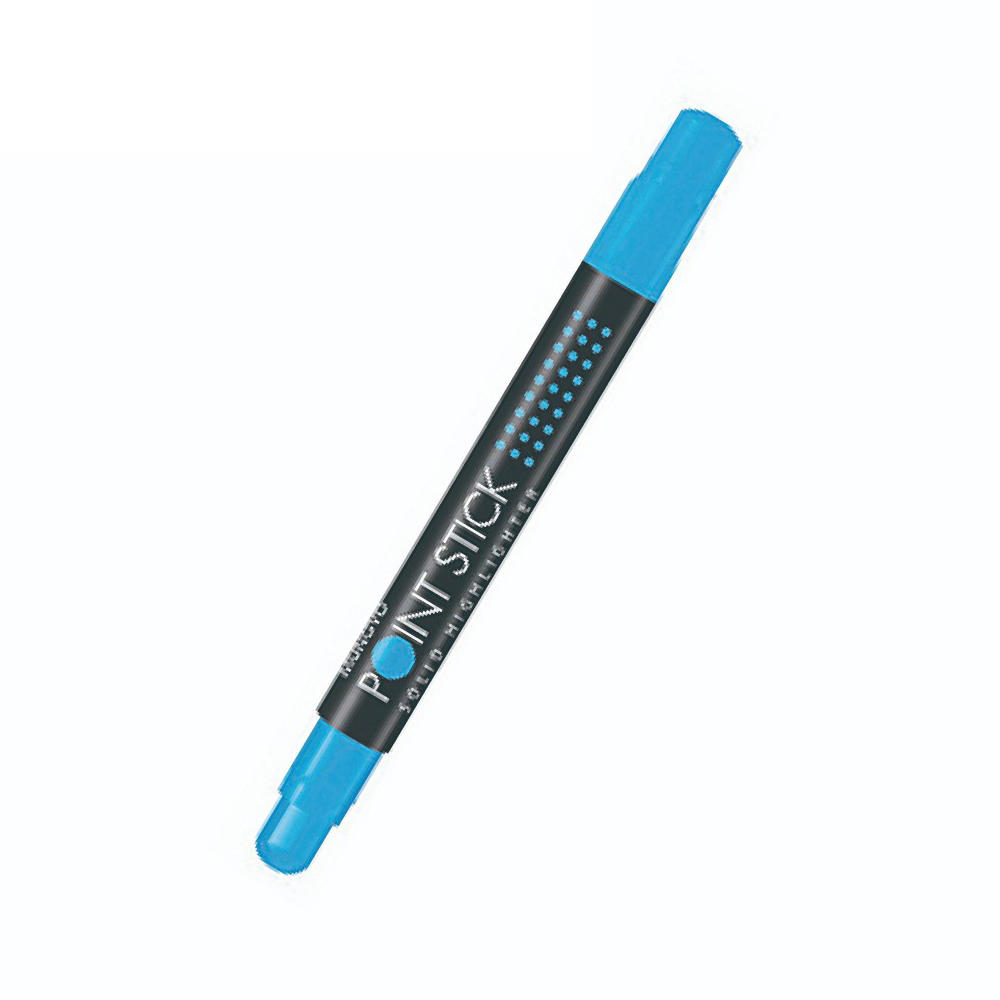 [清貨特價]MUNGYO POINT STICK 蠟性螢光筆,BLUE