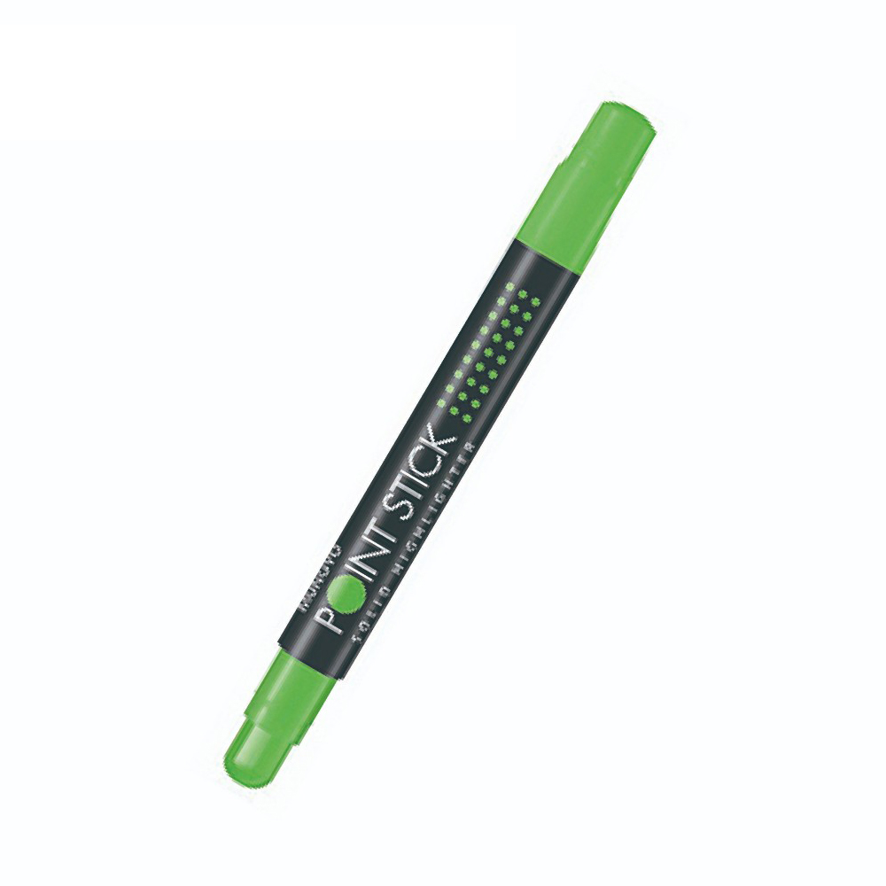 [清貨特價]MUNGYO POINT STICK 蠟性螢光筆,GREEN