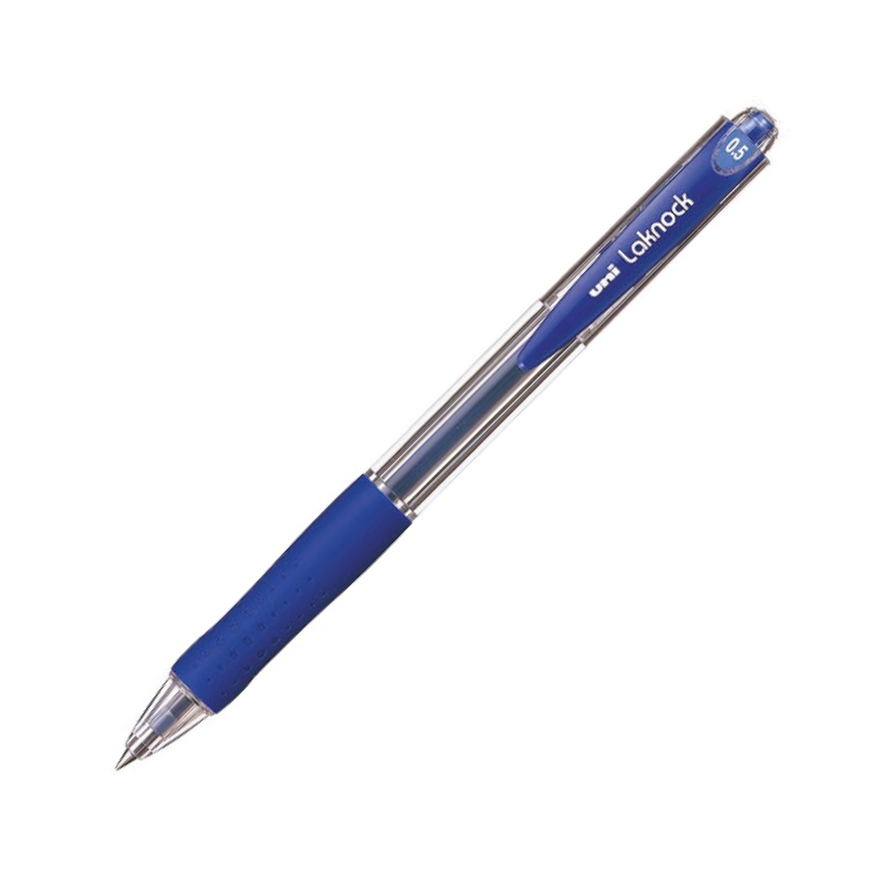 [清貨特價] uni Laknock SN-100(05) 原子筆,藍色