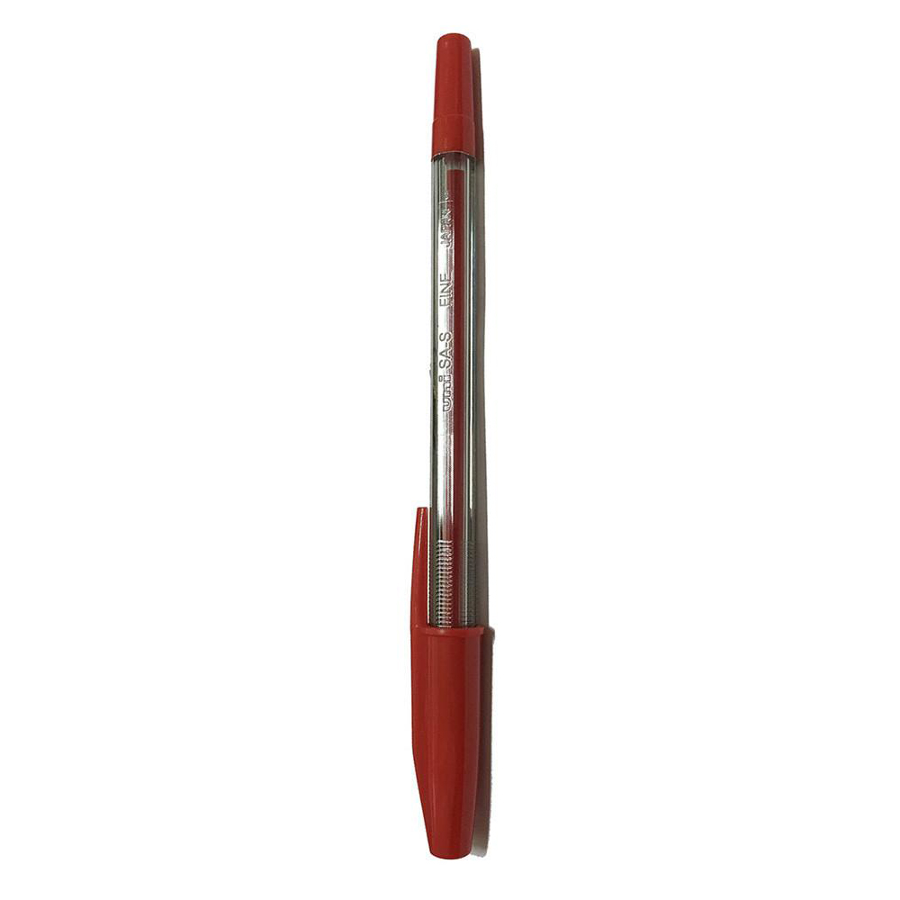 [清貨特價] uni SA-S BALL-POINT PEN 原子筆,0.7mm,紅色