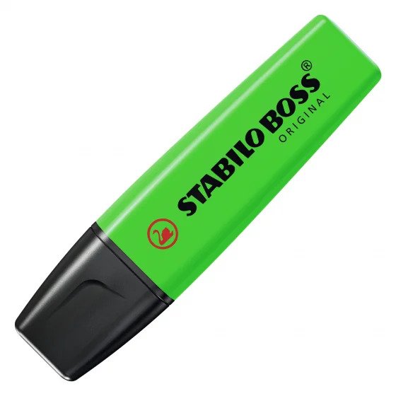 STABILO BOSS ORIGINAL 70/33 螢光筆 - 綠色, 德國製造