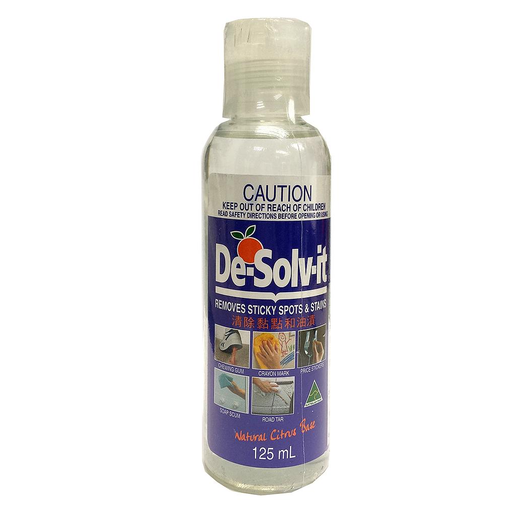 De-Solv-It 除污神仙水神奇去漬液/清潔劑, 125ml, (橙水)橙皮配方, 澳州製造