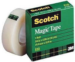 3M Scotch 810 Magic Tape 神奇隱形膠紙 - 0.75吋, 36碼(卷)